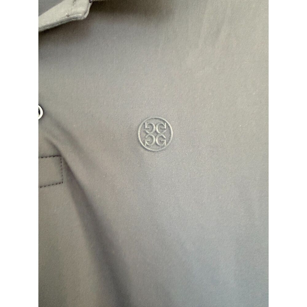 G/FORE Men’s Tux Banded Sleeve Tech Jersey Golf Polo XL - Ink - Picture 5 of 7